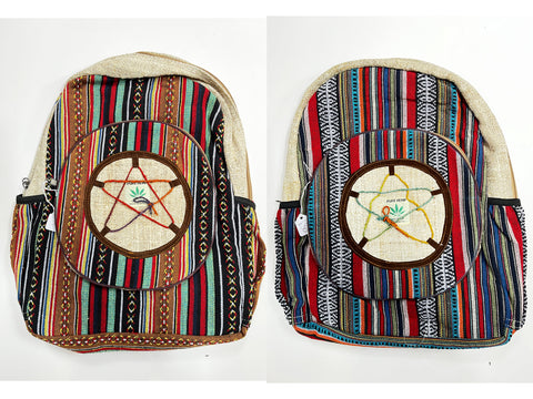 HEMP CANVAS RUCKSACK/BACKPACK