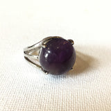 ADJUSTABLE HEALING CRYSTAL RINGS