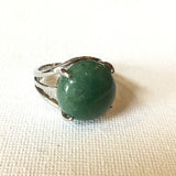 ADJUSTABLE HEALING CRYSTAL RINGS