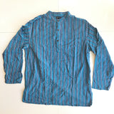 UNISEX GRANDAD STRIPED SHIRTS