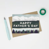 HAPPY FATHERS DAY GREETING CARD LOMOND PAPER CO