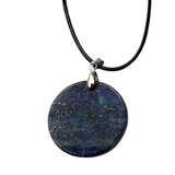 CRYSTAL COIN PENDANT NECKLACES