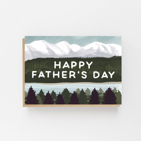 HAPPY FATHERS DAY GREETING CARD LOMOND PAPER CO