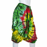TIE DYE ALI BABA SHORTS