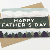 HAPPY FATHERS DAY GREETING CARD LOMOND PAPER CO