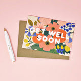 GET WELL SOON GREETING CARD LOMOND PAPER CO