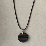 CRYSTAL COIN PENDANT NECKLACES