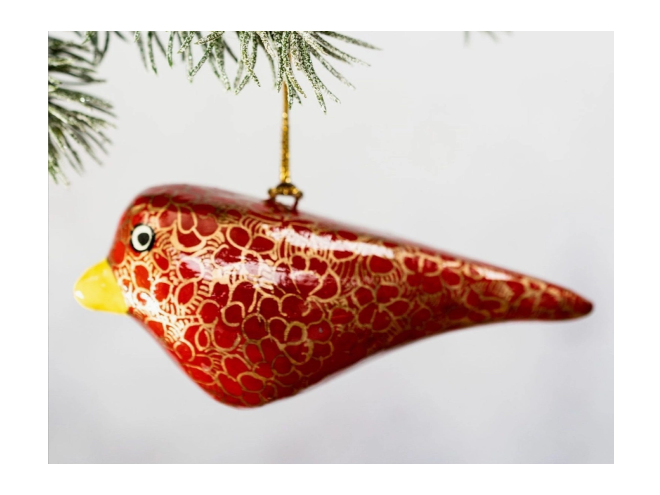 BIRD CHRISTMAS TREE DECORATIONS