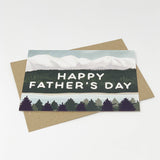 HAPPY FATHERS DAY GREETING CARD LOMOND PAPER CO