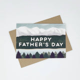 HAPPY FATHERS DAY GREETING CARD LOMOND PAPER CO