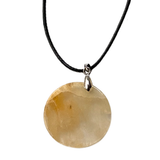CRYSTAL COIN PENDANT NECKLACES