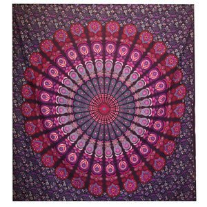 MANDALA TAPESTRY, WALL HANGING, BEDSPREAD
