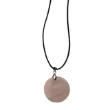 CRYSTAL COIN PENDANT NECKLACES