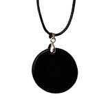 CRYSTAL COIN PENDANT NECKLACES