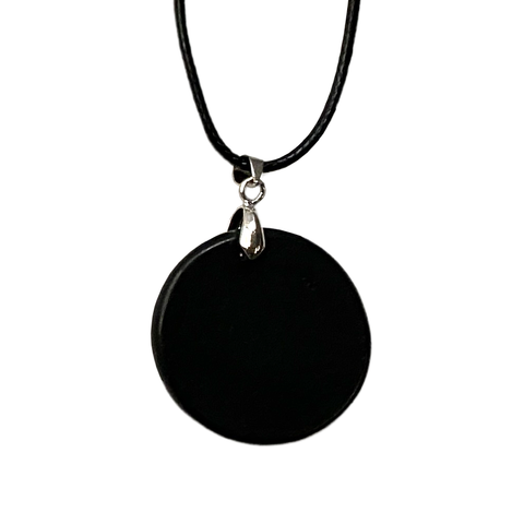 CRYSTAL COIN PENDANT NECKLACES