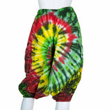 TIE DYE ALI BABA SHORTS