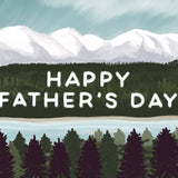 HAPPY FATHERS DAY GREETING CARD LOMOND PAPER CO