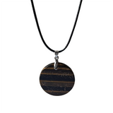 CRYSTAL COIN PENDANT NECKLACES