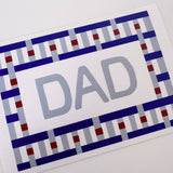 DAD FATHERS DAY GREETING CARD LOMOND PAPER CO