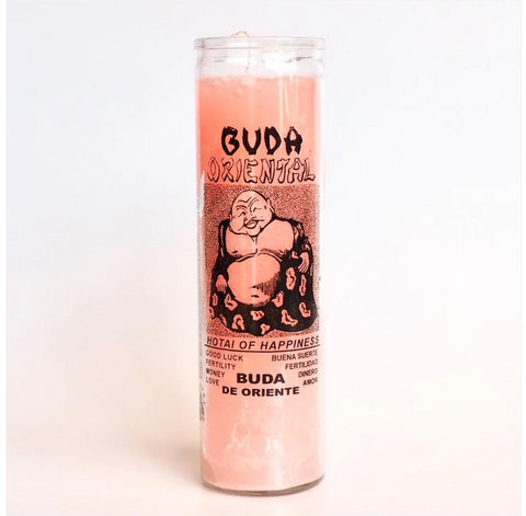BUDDHA MEXICAN PRAYER, RITUAL CANDLE
