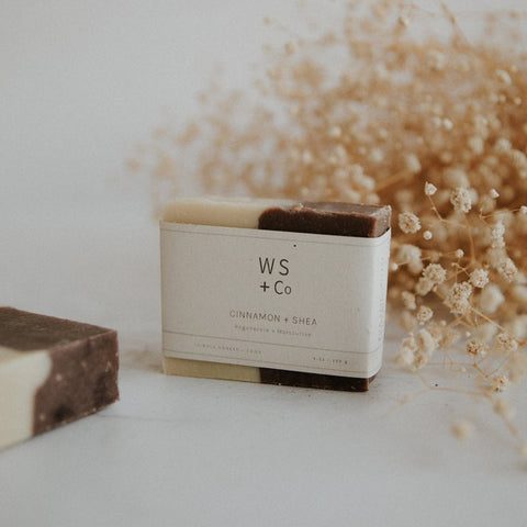 WHITE SAGE & CO VEGAN SOAP: Cinnamon & Shea