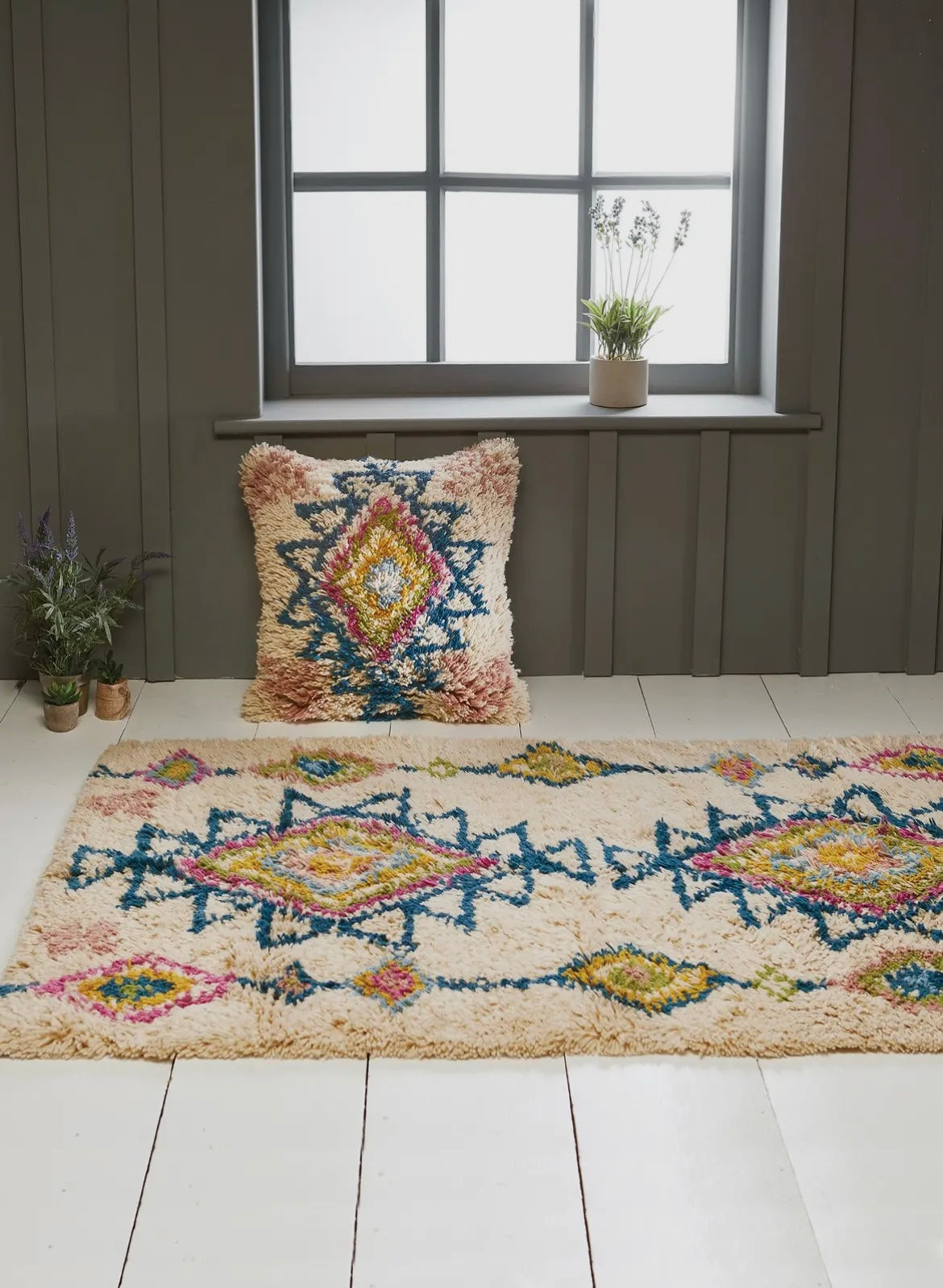 TARFAYA SHAGGY RUG 150 X 90 CM
