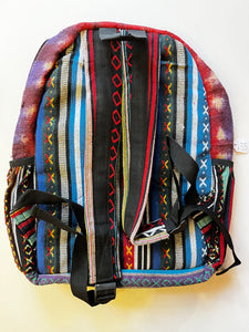 LARGE MUSHROOM CORE HEMP CANVAS RUCKSACK/BACKPACK