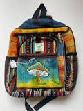 SMALL MUSHROOM CORE HEMP CANVAS RUCKSACK/BACKPACK