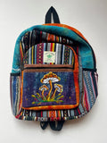 SMALL MUSHROOM CORE HEMP CANVAS RUCKSACK/BACKPACK