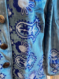 EMBROIDERED VELVET JACKET