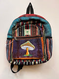 SMALL MUSHROOM CORE HEMP CANVAS RUCKSACK/BACKPACK