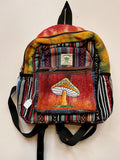 SMALL MUSHROOM CORE HEMP CANVAS RUCKSACK/BACKPACK