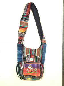 MUSHROOM CORE HEMP SHOULDER BAGS