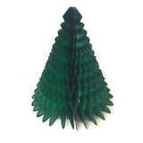 PAPER HONEYCOMB CHRISTMAS TREE DECORATION SET OF 3