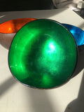 LACQUERED COCONUT BOWLS  Plain