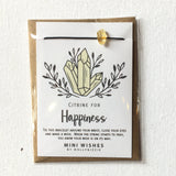CRYSTAL MINI WISH BRACELET CARDS