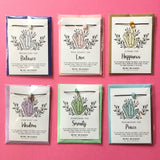 CRYSTAL MINI WISH BRACELET CARDS