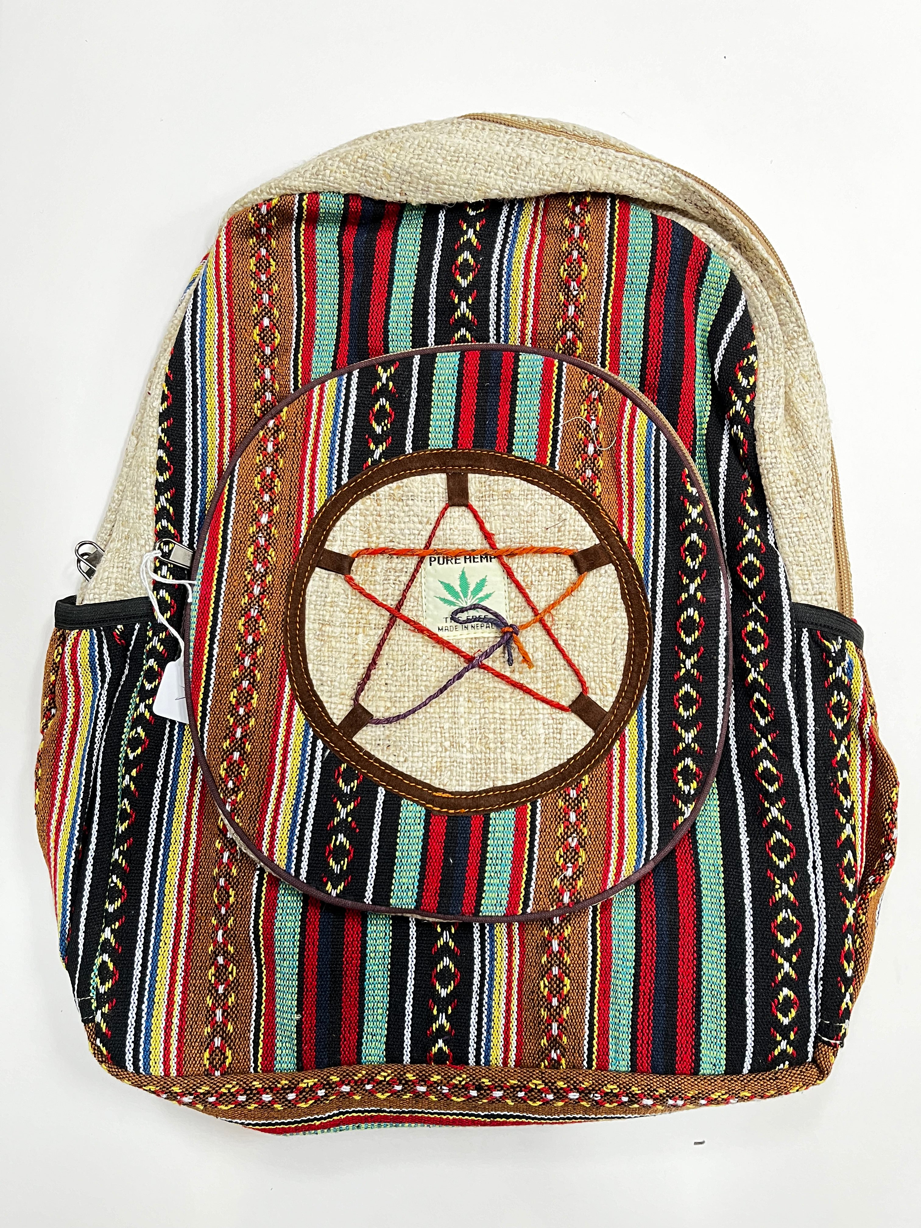 HEMP CANVAS RUCKSACK/BACKPACK