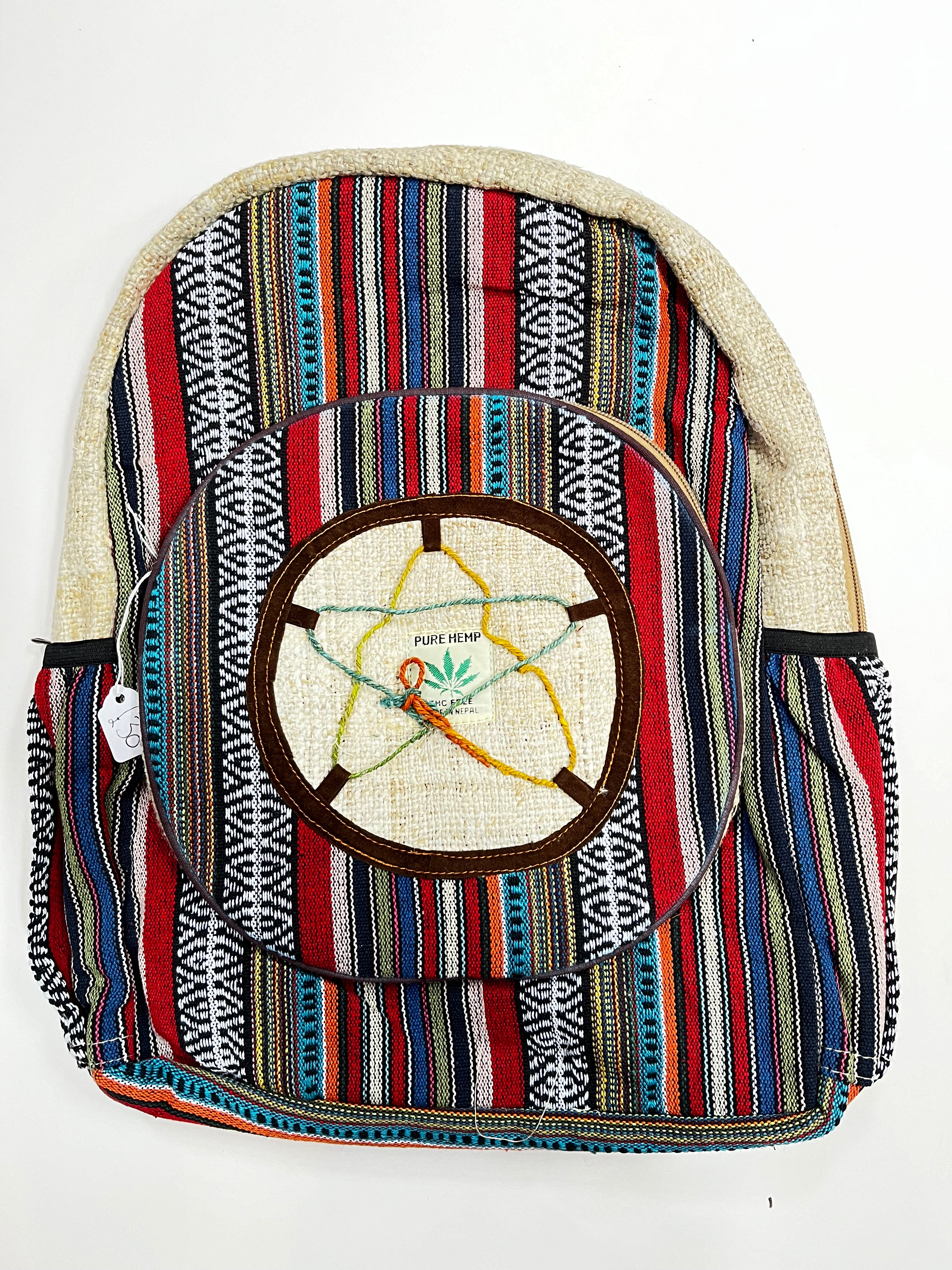 HEMP CANVAS RUCKSACK/BACKPACK