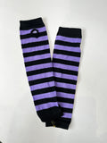 GOTHIC PUNK KNITTED FINGERLESS GLOVES