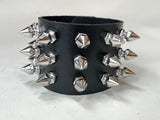 STUDDED, SPIKE BRACELETS - TRIPLE