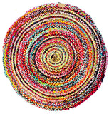 ROUND INDIAN RAG RUGS