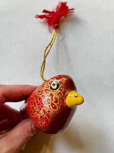 BIRD CHRISTMAS TREE DECORATIONS