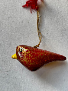 BIRD CHRISTMAS TREE DECORATIONS