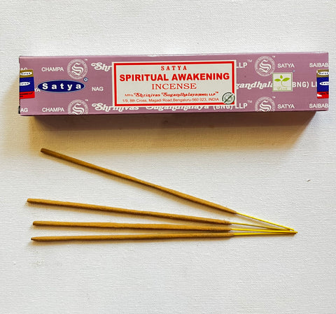 SPIRITUAL AWAKENING SATYA NAG CHAMPA INCENSE STICKS