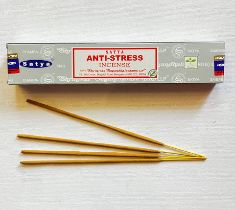 ANTI-STRESS SATYA NAG CHAMPA INCENSE STICKS