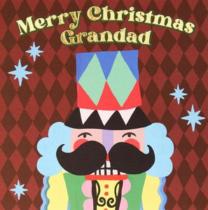 CHRISTMAS, YULE GREETING CARDS Merry Christmas Grandad ELEANOR BOWMER