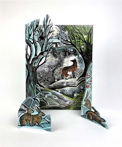 ANGELA HARDING 'Midnight Fox' 3D ADVENT CALENDAR