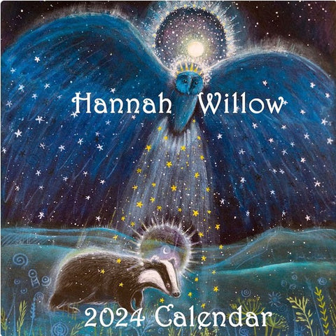 HANNAH WILLOW 2024 PAGAN WICCAN WALL CALENDAR