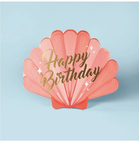GREETING CARDS Shell Shaped ELEANOR BOWMER
